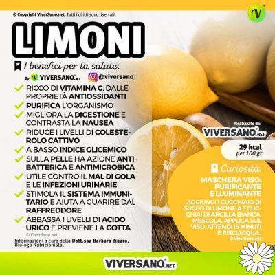 Los beneficios del limón y sus fantásticas propiedades