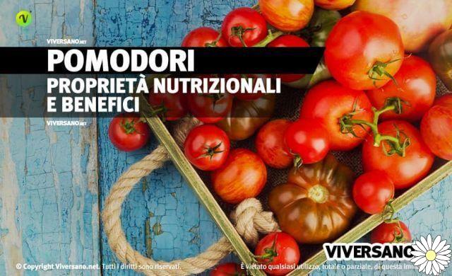 Tomates, poderosos antioxidantes naturais: aqui estão as propriedades e benefícios