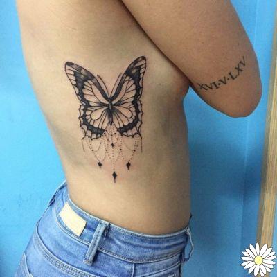 Butterfly tattoos: original ideas to copy with photos and tips
