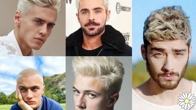 Men's bleached haircuts: 15 looks to try this year