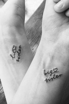 Tatuagem de irmão e irmã - os desenhos mais bonitos e originais