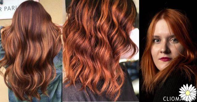 Dark red hair: 20 photo ideas () to find the perfect look