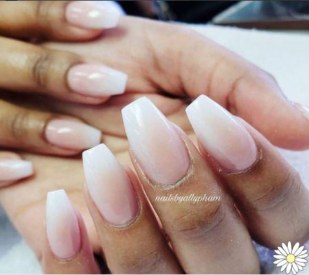 Ballerina Nails or Coffin Nails 50 photo ideas: how to make them and guide