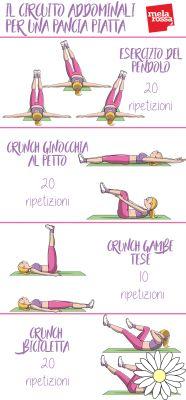 Abdominal exercises: the circuit for a flat stomach