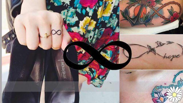 Infinity tattoo, the symbol of eternity on the skin: Meaning and 100 photos