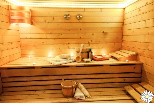 Sauna finlandesa: los beneficios y contraindicaciones.