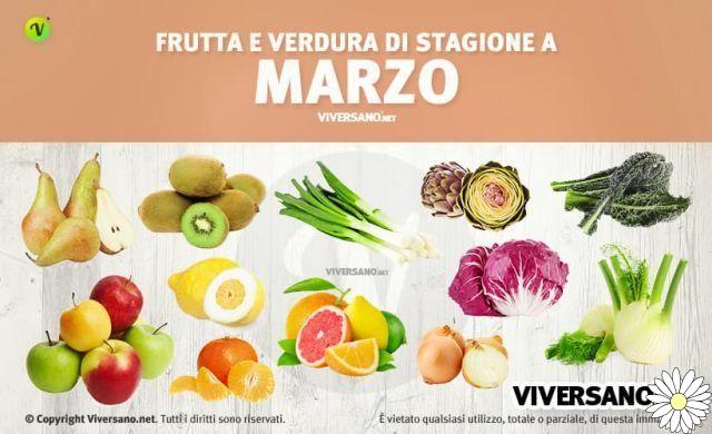 Comer en temporada en marzo: frutas y verduras del mes