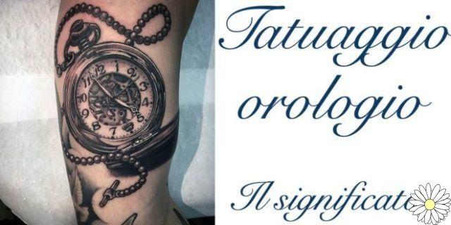 20 clock tattoos for men, to keep up with the times!