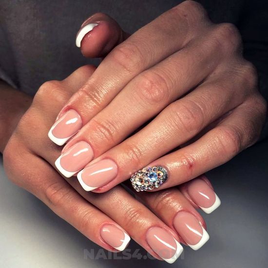 French nails, 100 beautiful photo ideas to copy