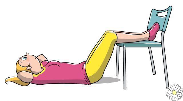 Abdominal on the chair: exercises to have a flat stomach