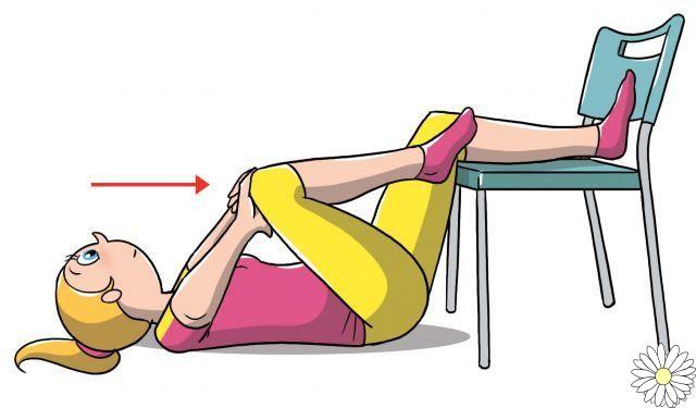 Abdominales en la silla: ejercicios para tener un vientre plano